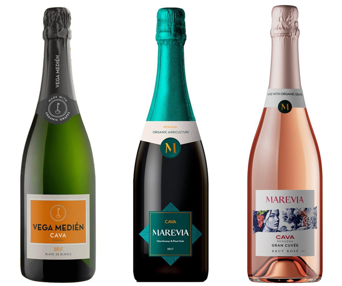 Vega Medién, Marevia y Gran Cuvée Brut Rosé