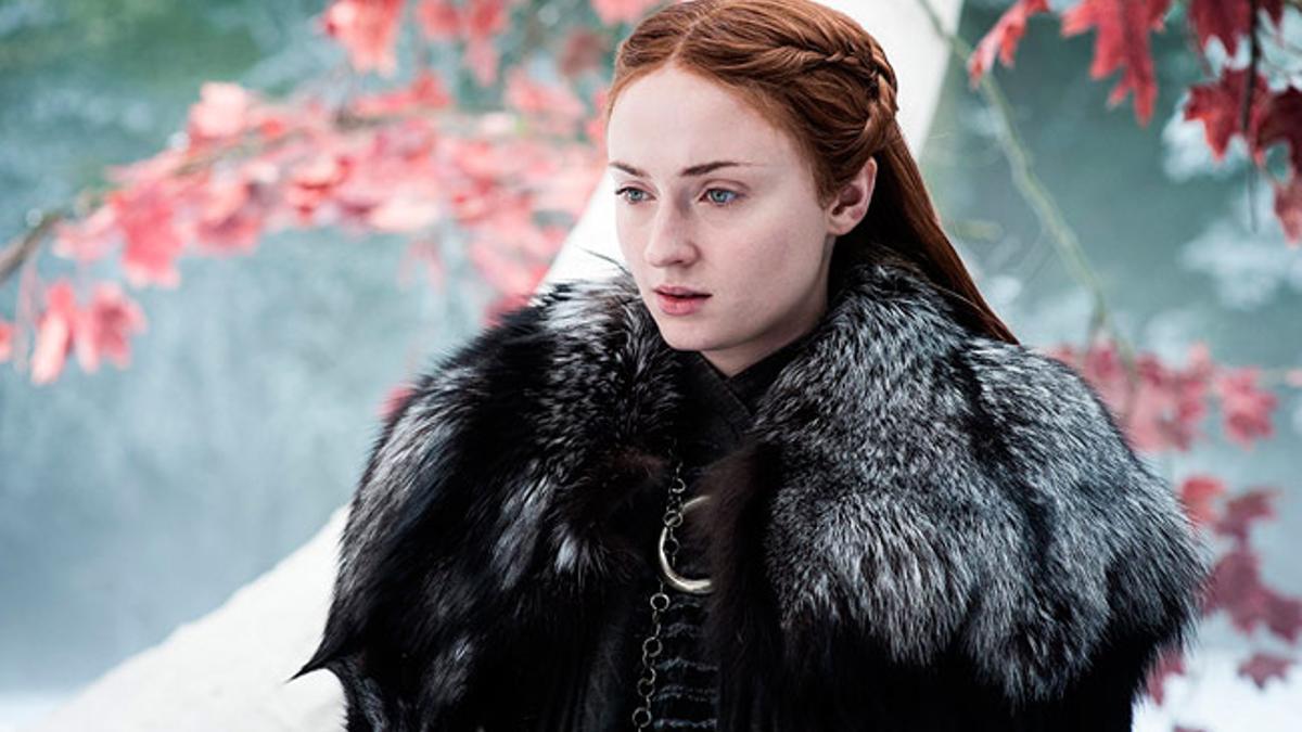 Sophie Turner en 'Juego de Tronos' como Sansa Stark
