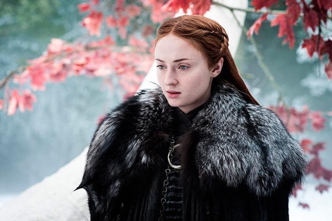 Sophie Turner en 'Juego de Tronos' como Sansa Stark