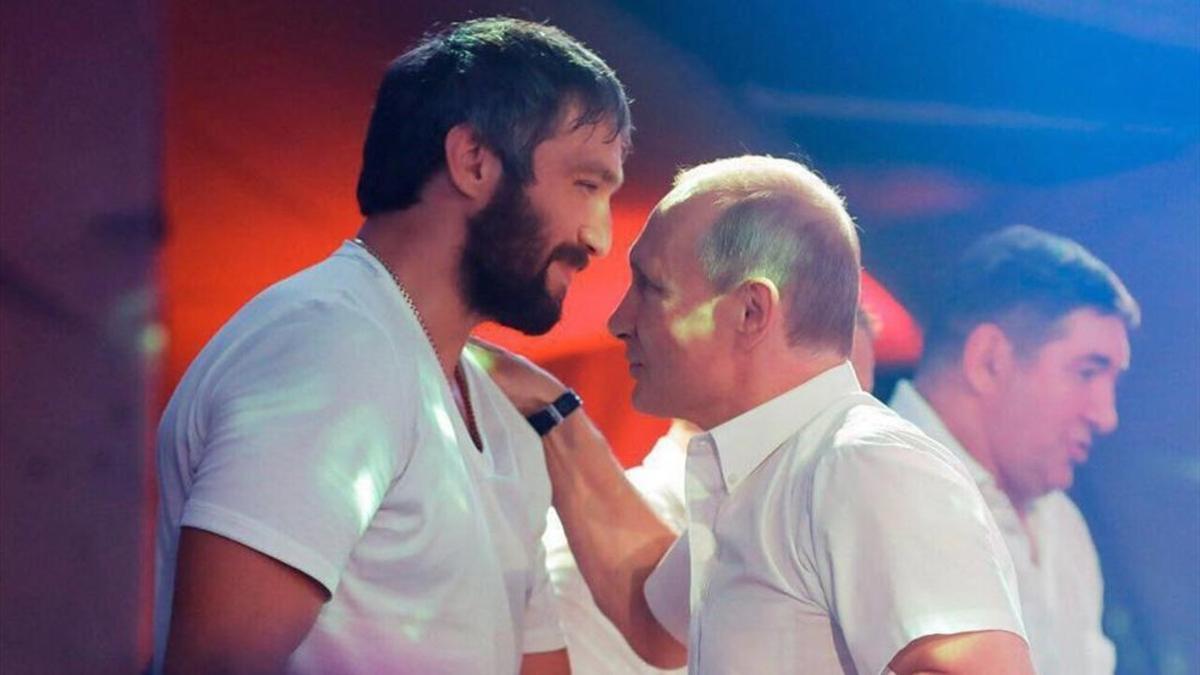 Putin y Ovechkin se admiran mutuamente