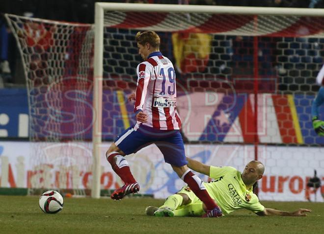 CUARTOS DE FINAL COPA DEL REY. ATLÉTICO DE MADRID 2- FCBARCELONA 3