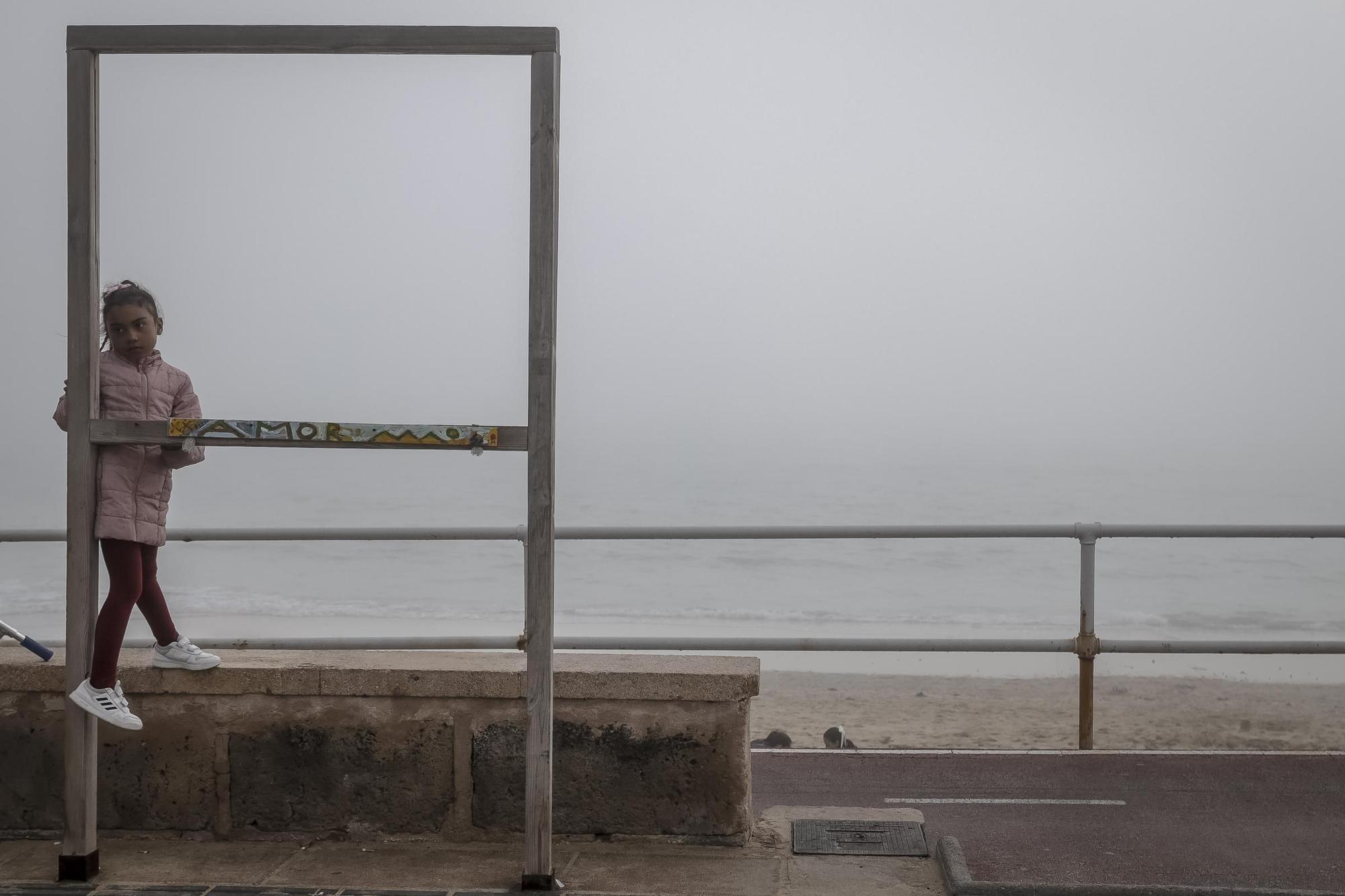 Niebla en Mallorca en pleno invierno