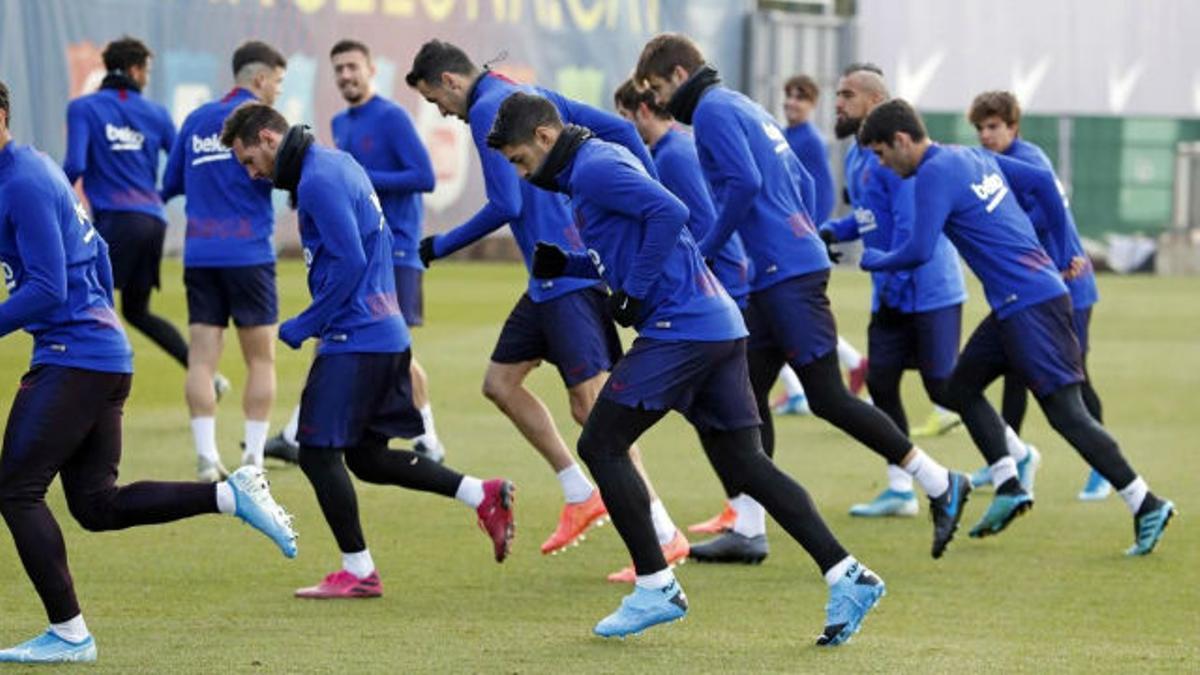 El Barça se prepara para volver a la competición liguera contra el Leganés