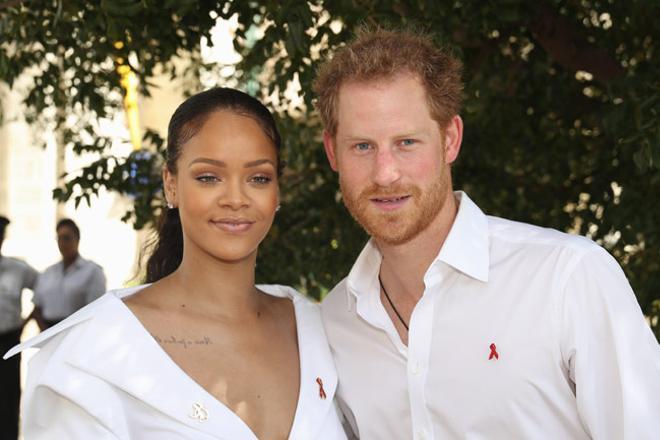 Rihanna y el príncipe Harry en Barbados