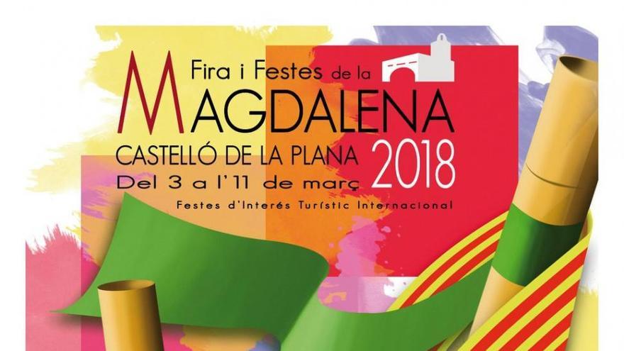 El cartel &#039;Colors al vent&#039; anunciará la Magdalena 2018 de Castellón
