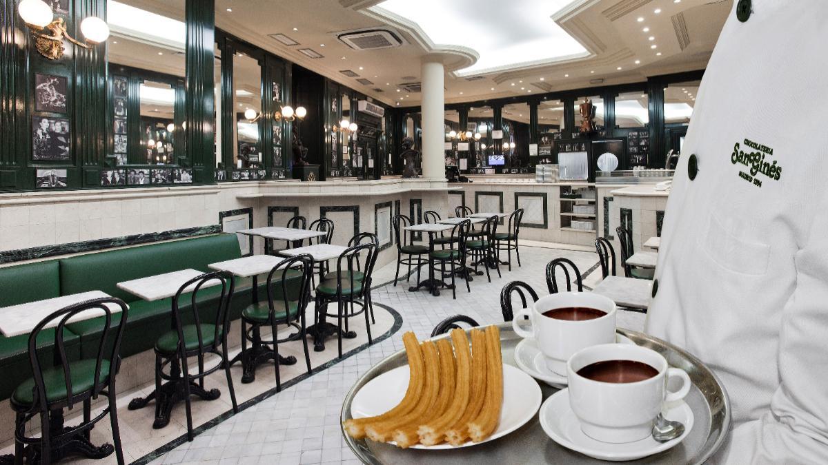 Chocolatería San Ginés.