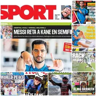 El héroe de la Roja, protagonista de las portadas
