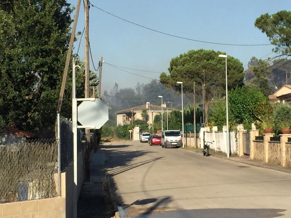 Incendi a Santa Coloma de Farners