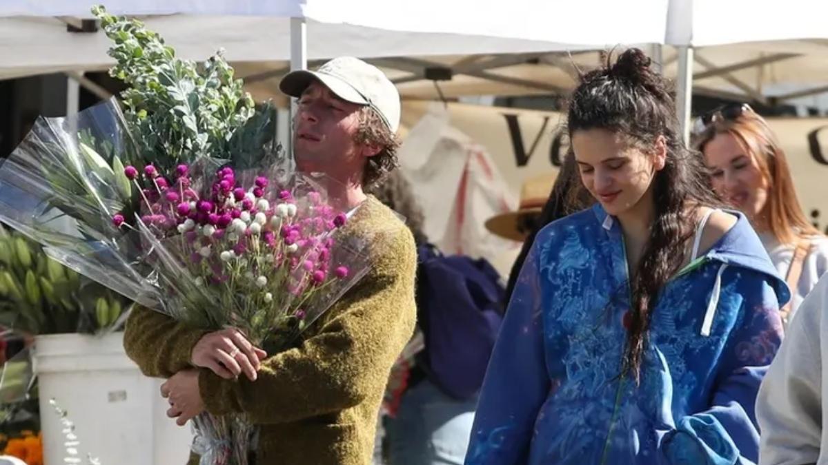 Rosalía y Jeremy Allen