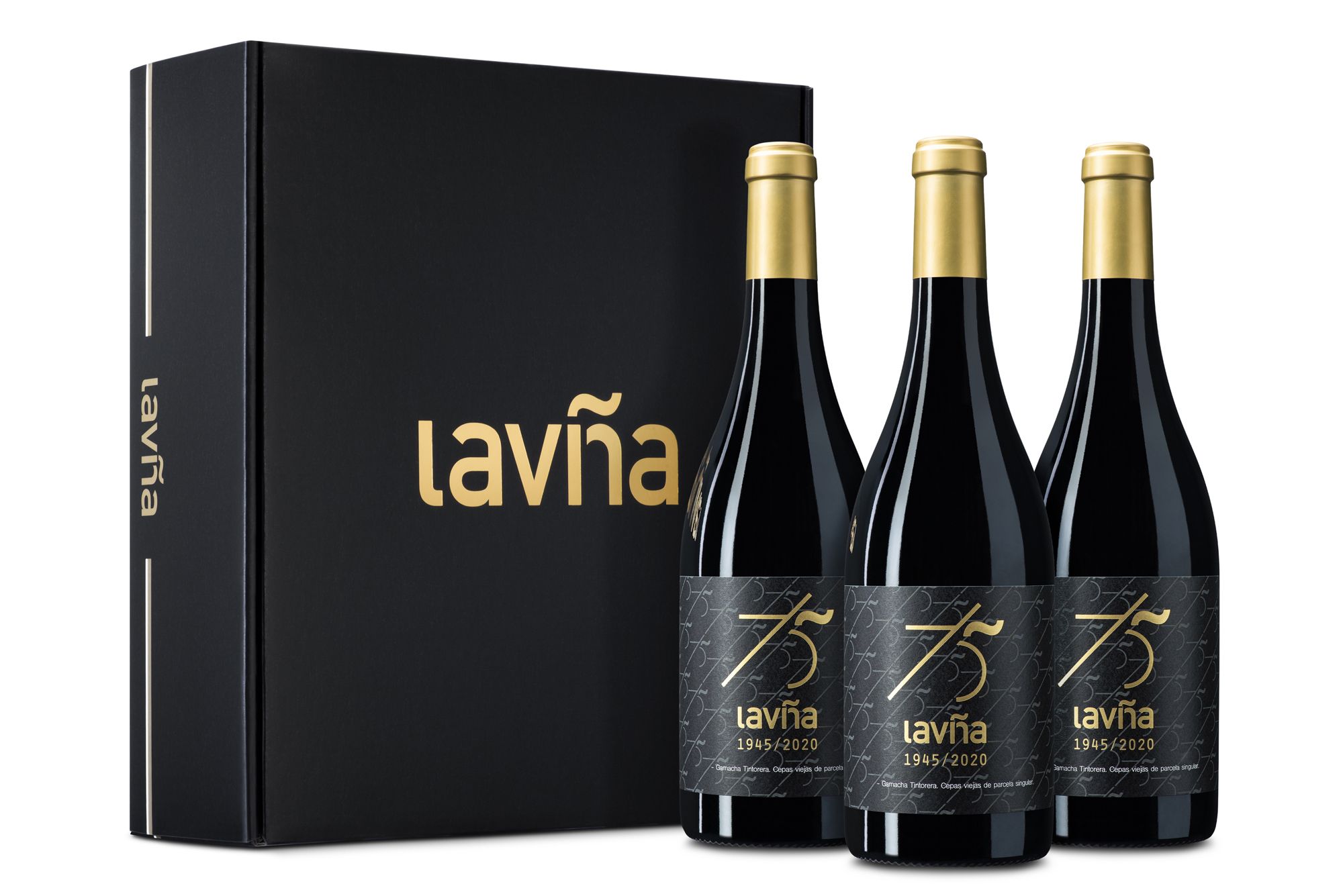 Pack de vino 75º aniversario Bodega La Viña.