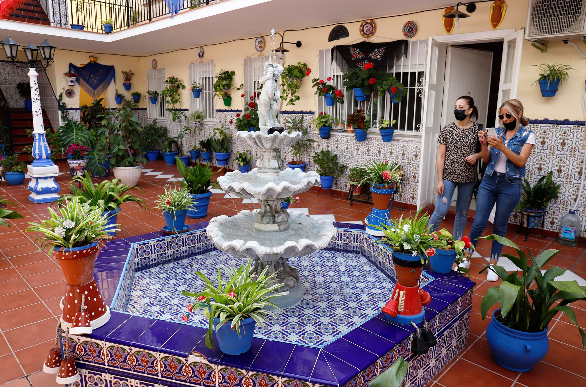 Concurso de balcones del barrio de la Trinidad