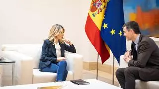 Yolanda Díaz replica a IU que "no hay ninguna crisis en el Gobierno" y exhibe sintonía con el ala socialista