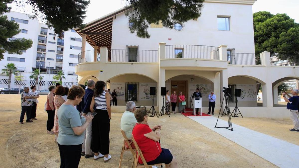 La Finca Benisaudet, en su inauguración.