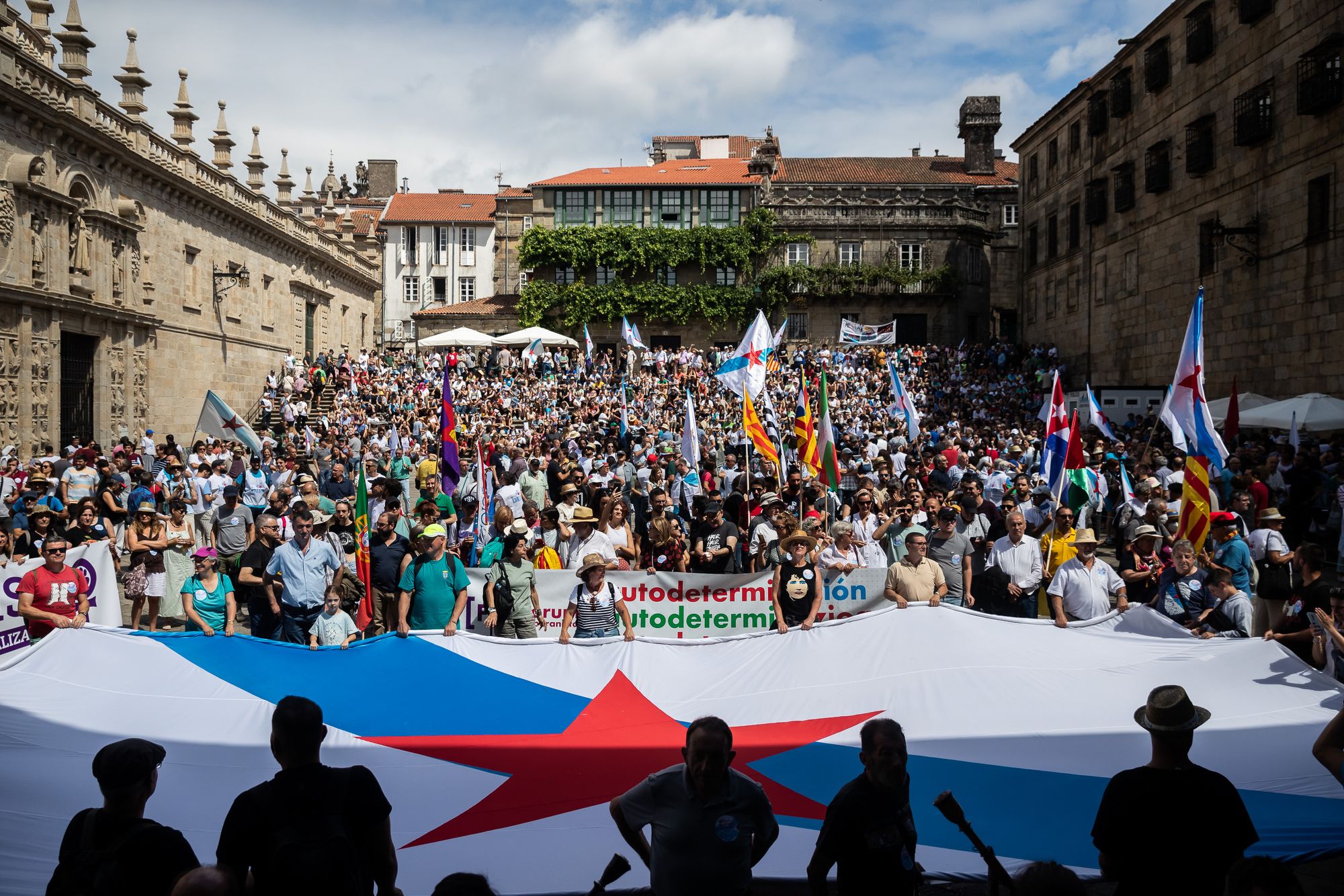 Manifestación do BNG polo Día Nacional de Galicia
