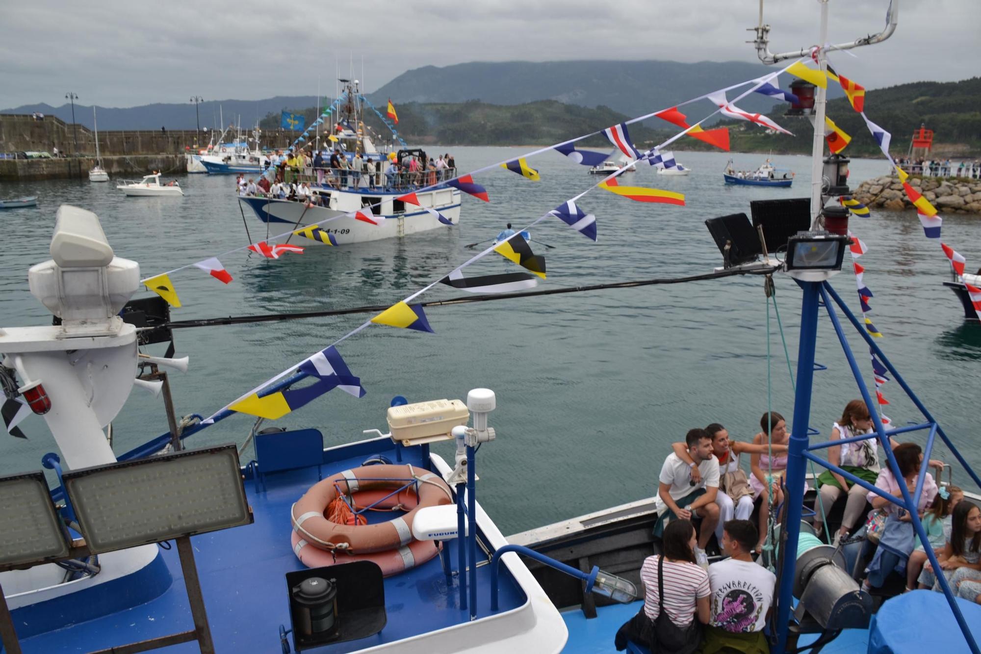 Lastres celebró la Virgen del Carmen
