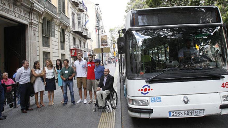 Algunos de los voluntarios de la experiencia.