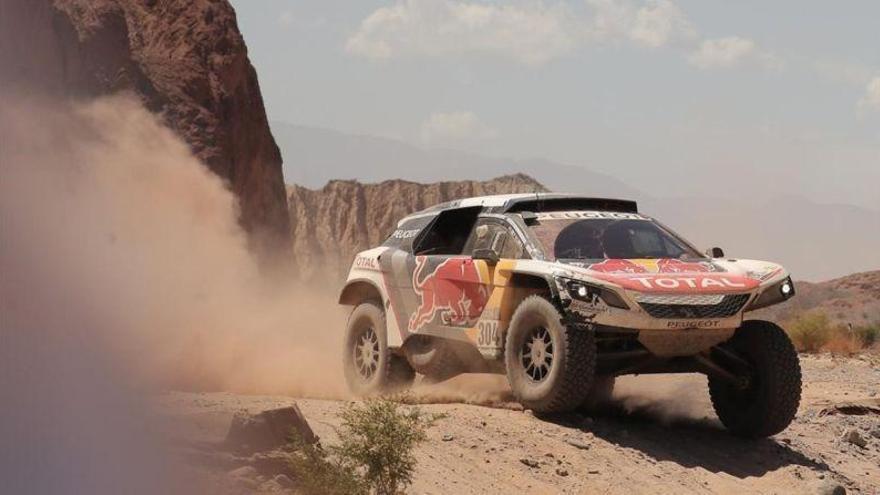 Sainz se situa a 42 segundos del liderato en el Dakar