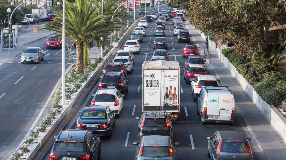 Colapso en Alicante