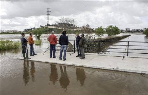 La lluvia inunda Extremadura