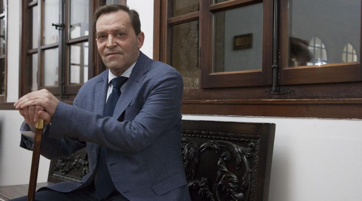 Pedro García Álvarez posa para una foto de entrevista en el año 2019. | JAVIER DE LA FUENTE (ARCHIVO)
