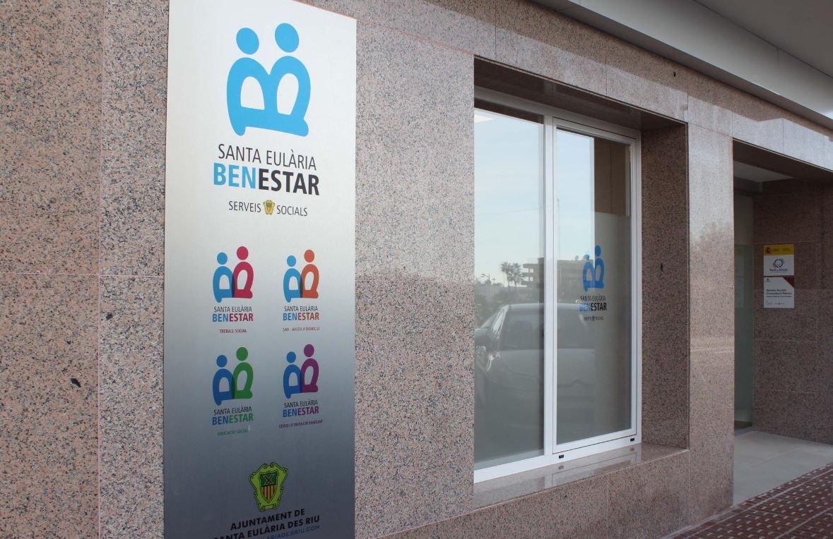 El centro de Servicios Sociales de Santa Eulària