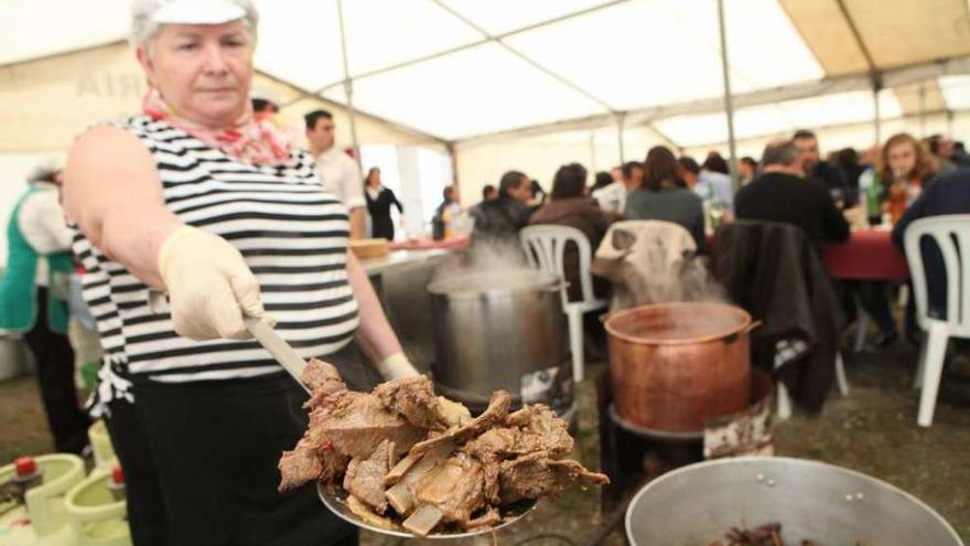 Imagen de una edición anterior de esta fiesta gastronómica. // Bernabé/Luismy