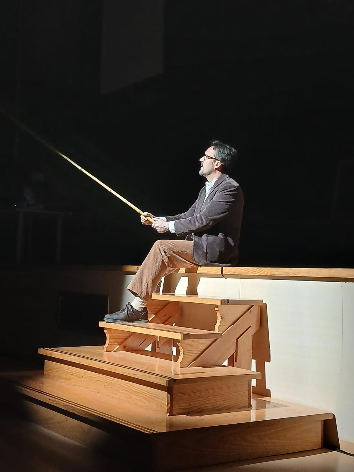 El protagonista de la obra.