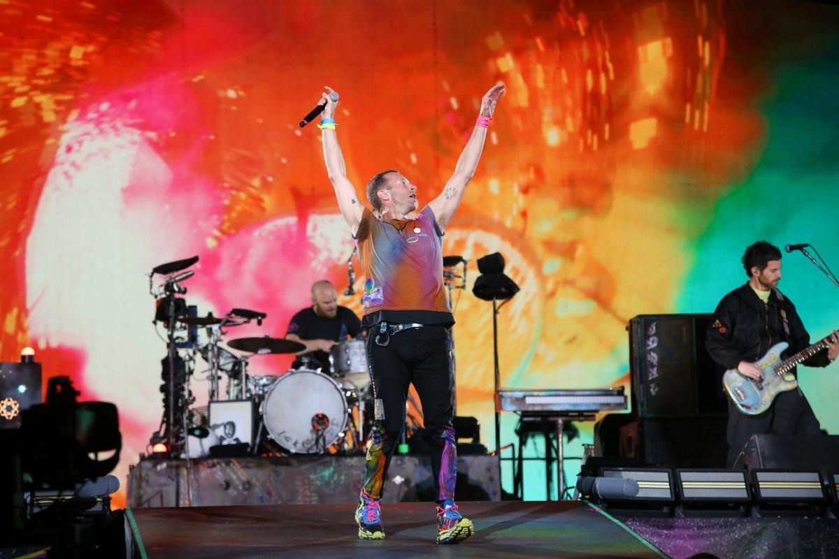 Primer concierto de Coldplay en el Estadi Olimpic