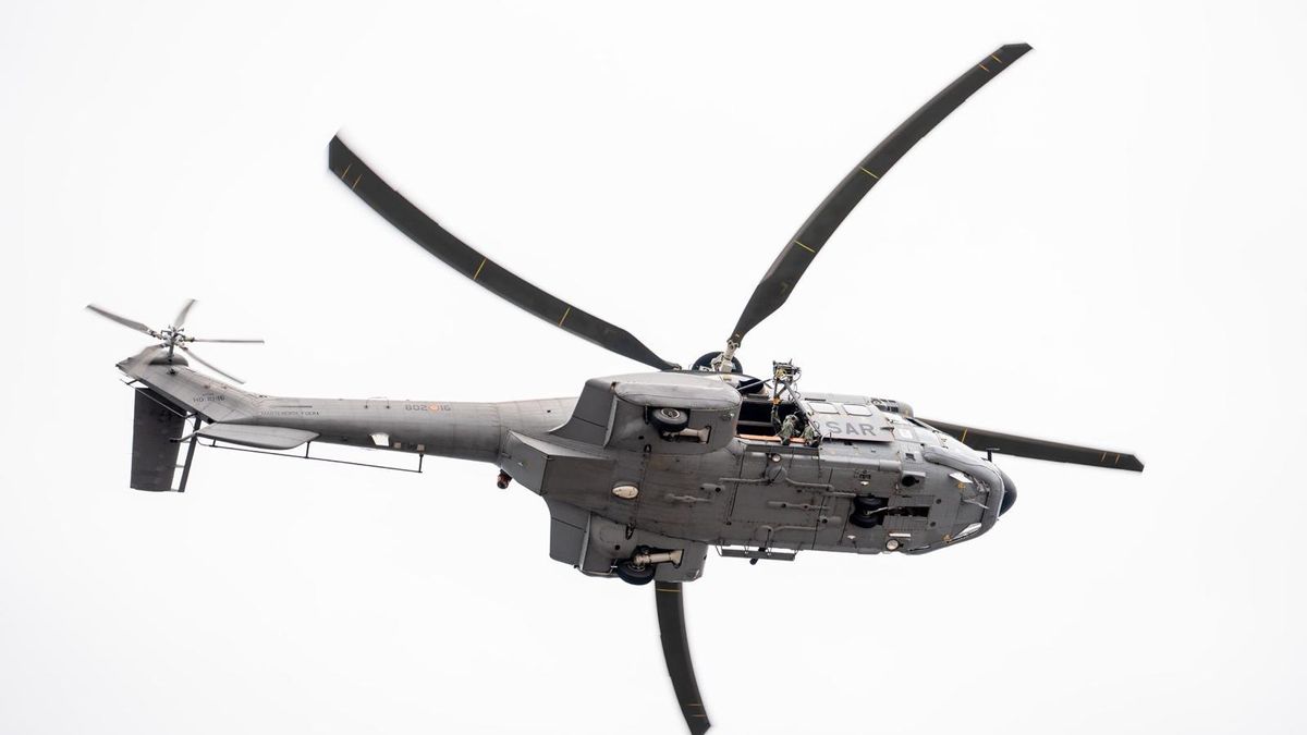 Exhibición del Ejército del Aire y del Espacio por las fiestas de la LXX Bajada de la Virgen de las Nieves