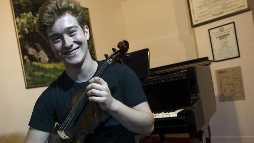 El violinista valenciano Jacobo Christensen.