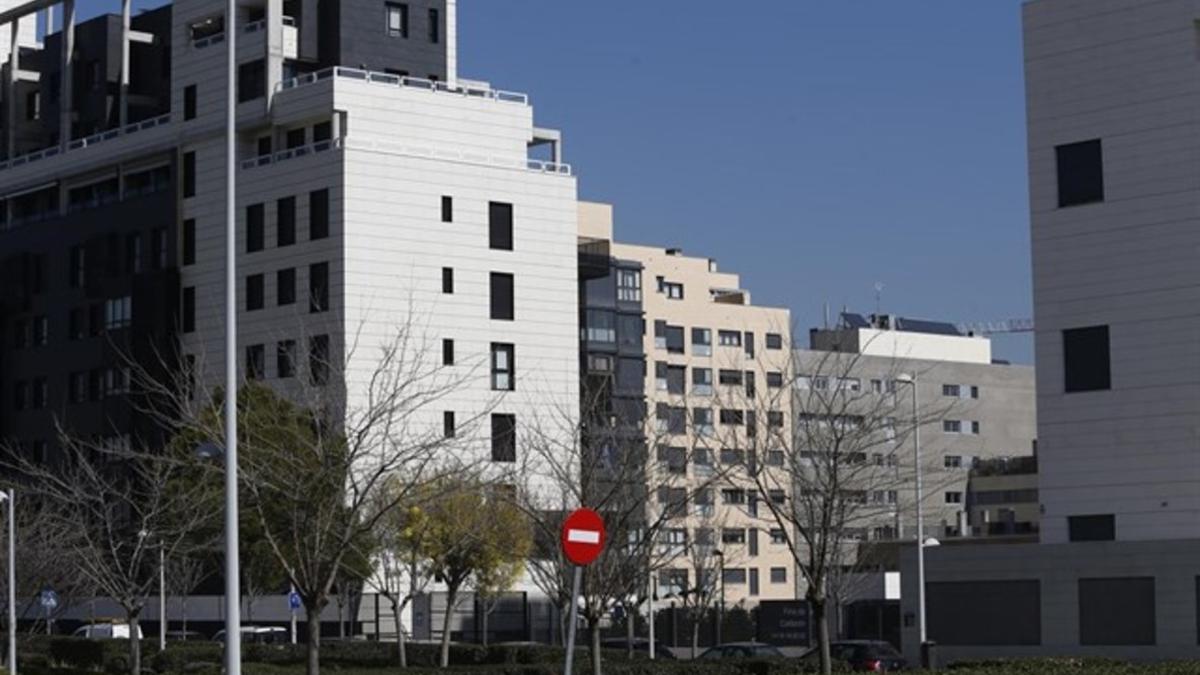 Edificios en Madrid.