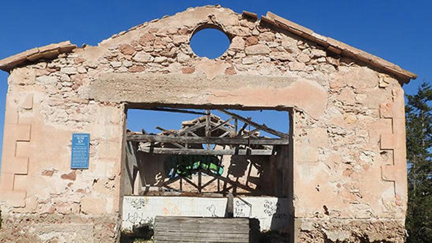 Es Campament de la Savina, antigua colonia penitencia entre 1940 y 1942.