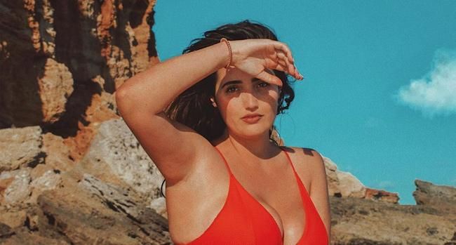 Marina Llorca, en el perfil de IG de H&M