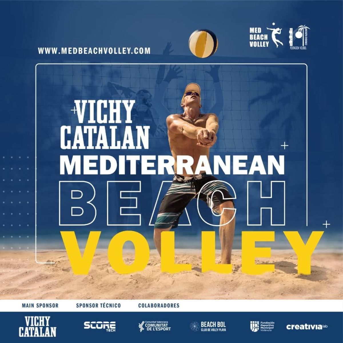 La Malvarrosa inaugura el Circuito Mediterranean Beach Volley