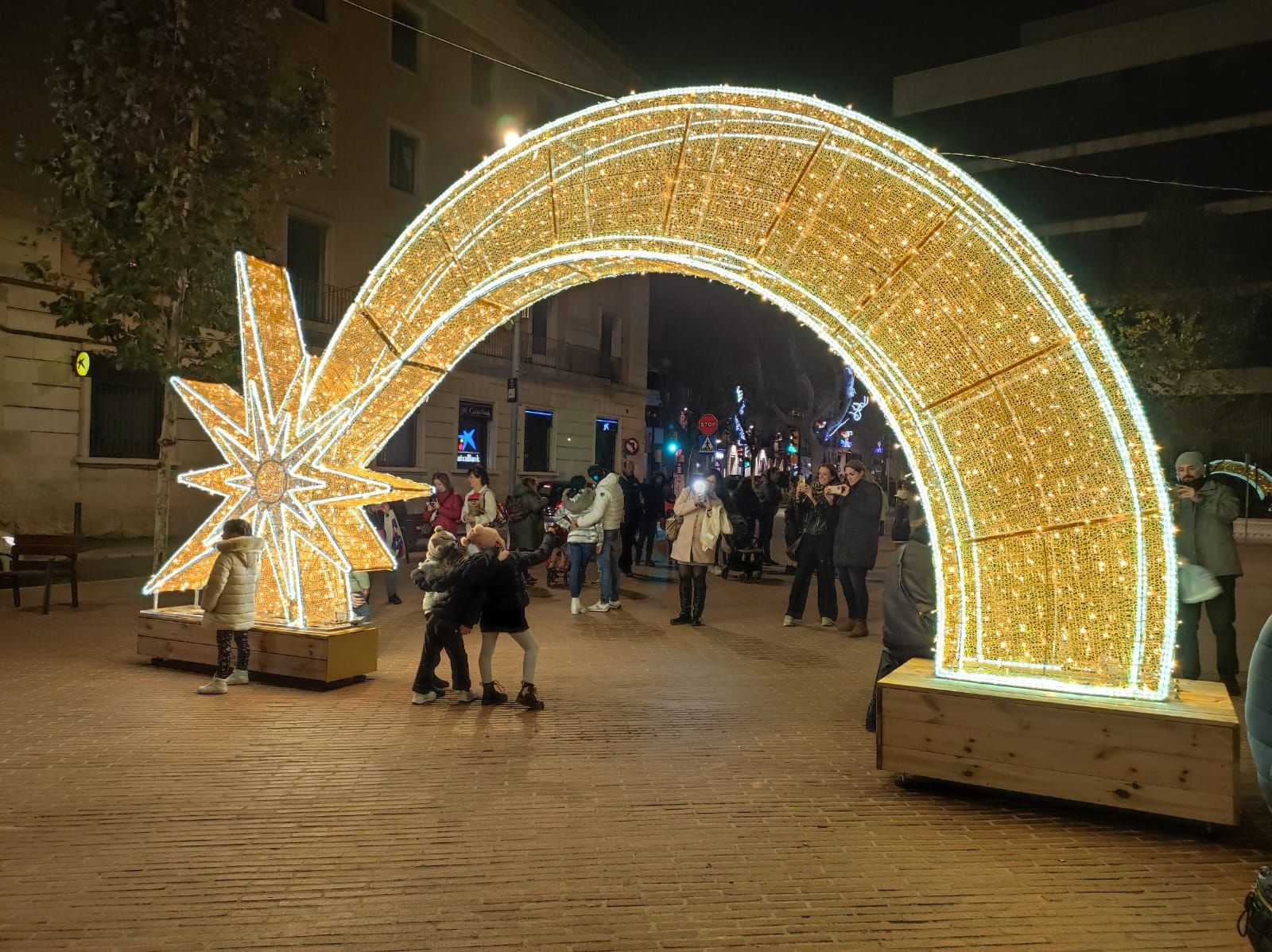 Figueres encén els llums de Nadal