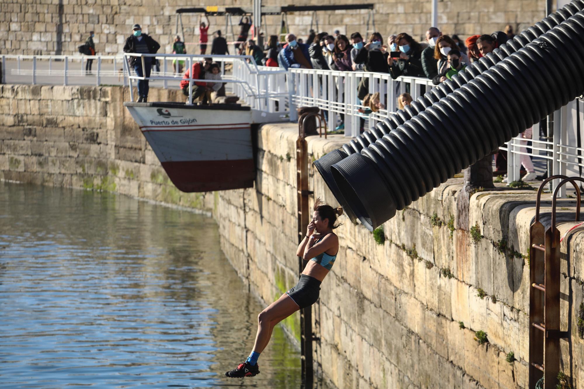 En imágenes: así fue la “Culomoyao Race” disputada en Gijón