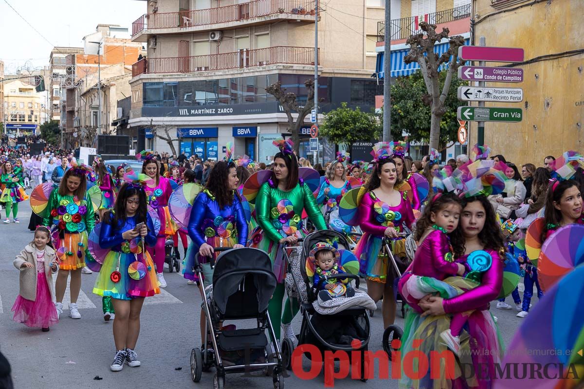 Los niños toman las calles de Cehegín en su desfile de Carnaval