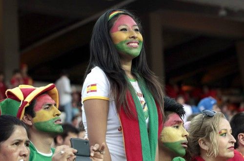 España- Bolivia, en imágenes