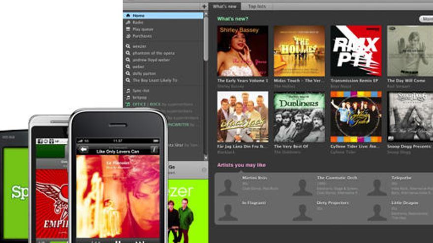 Spotify salva a las discográficas