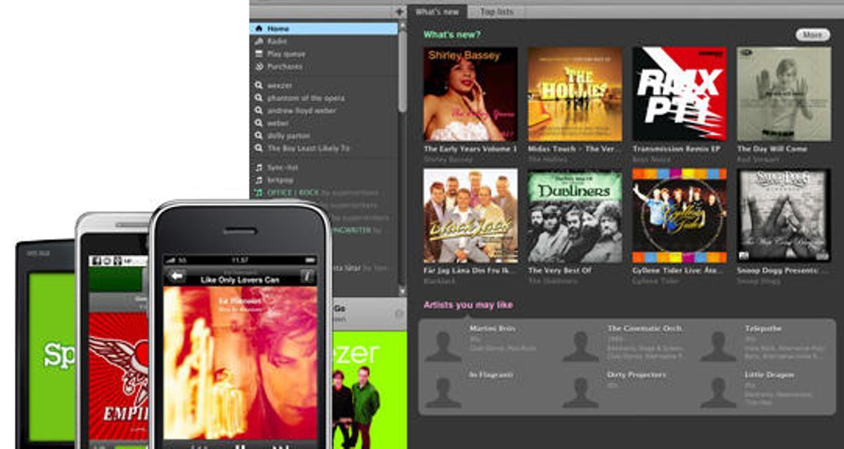 Spotify salva a las discográficas
