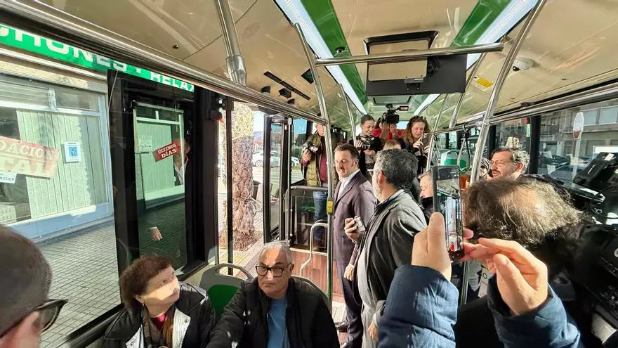 Así ha celebrado el Ayuntamiento de Elche los 15 millones de pasajeros en los autobuses urbanos