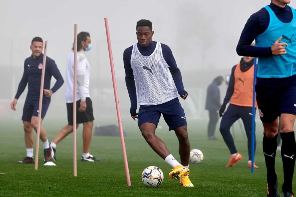 El Girona s''entrena a La Vinya