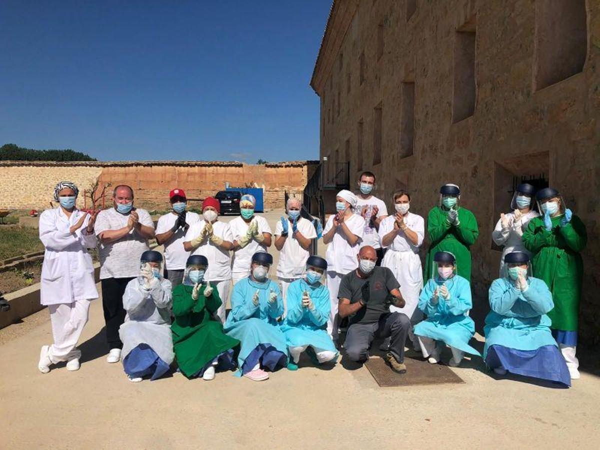 El centro covid de Yéqueda despide a su último residente
