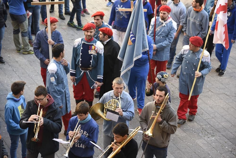 Guerra de farina al Carnaval de Berga