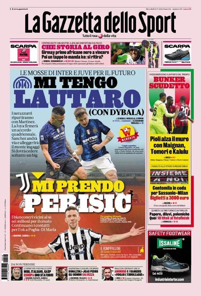 Estas son las portadas de la prensa deportiva de hoy