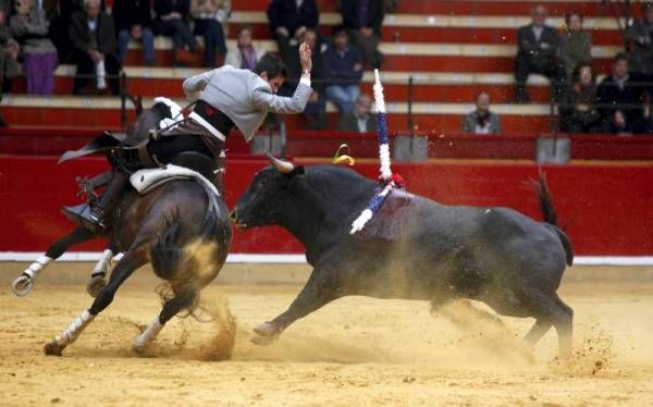 Vaquillas y rejones en la Feria San Jorge