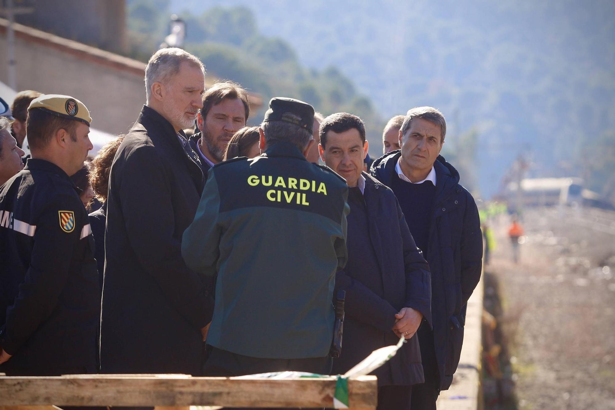 Visita de los reyes a Córdoba tras el accidente en Adamuz