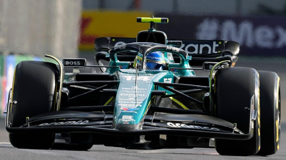 Fernando Alonso, en el GP de México