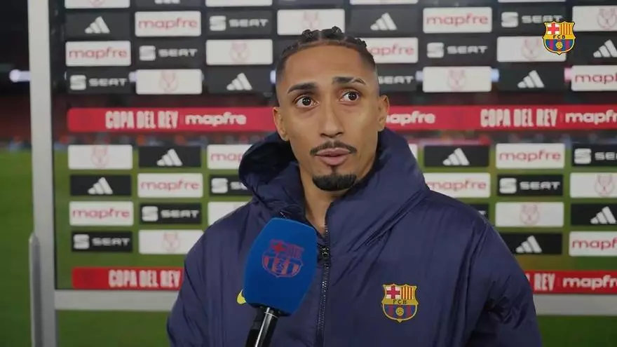 Raphinha: "La temporada tiene todo para acabar muy bien"