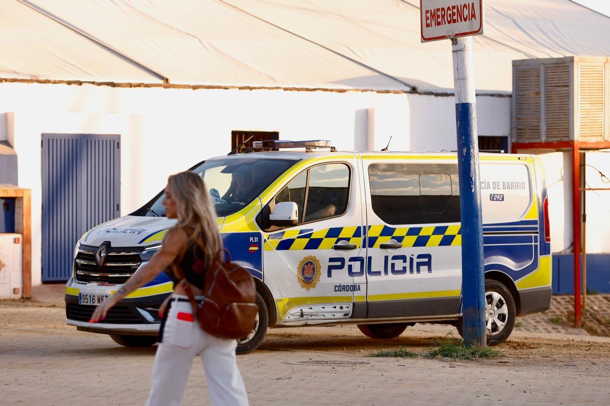Feria de Nuestra Señora de la Salud 2025 Córdoba. Ambiente general policia local